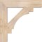 Ekena Millwork Merced Block Smooth Bracket, Douglas Fir, 5 1/2"W x 32"D x 32"H BKT06X32X32MRC05SDF - alternate 3